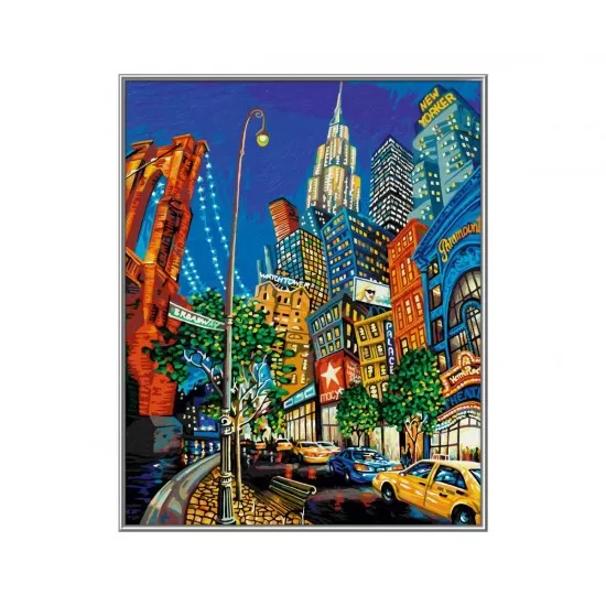 Kit pictura pe numere Schipper - The Big Apple Kit pictura pe numere Schipper - The Big Apple