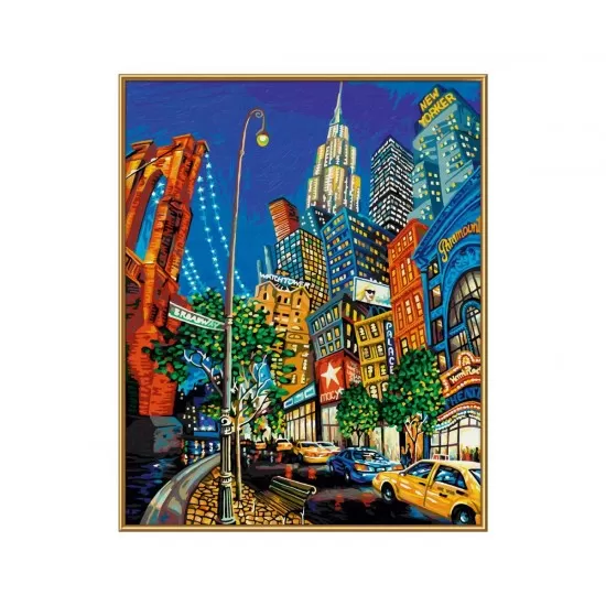 Kit pictura pe numere Schipper - The Big Apple Kit pictura pe numere Schipper - The Big Apple