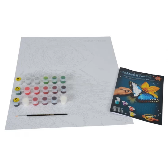 Kit pictura pe numere Schipper - Trandafirul rosu
