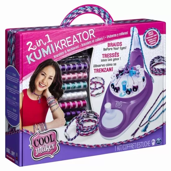 Set Kumi Kreator 2 in 1 - Creeaza bratari si coliere ale prieteniei Set Kumi Kreator 2 in 1 - Creeaza bratari si coliere ale prieteniei