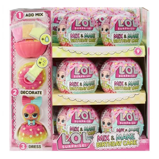 Papusa Tots L.O.L. Surprise! Mix&Make Birthday Cake Papusa Tots L.O.L. Surprise! Mix&Make Birthday Cake