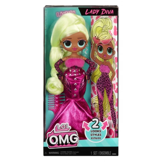 Papusa fashionista cu accesorii L.O.L. Surprise! OMG Lady Diva Papusa fashionista cu accesorii L.O.L. Surprise! OMG Lady Diva