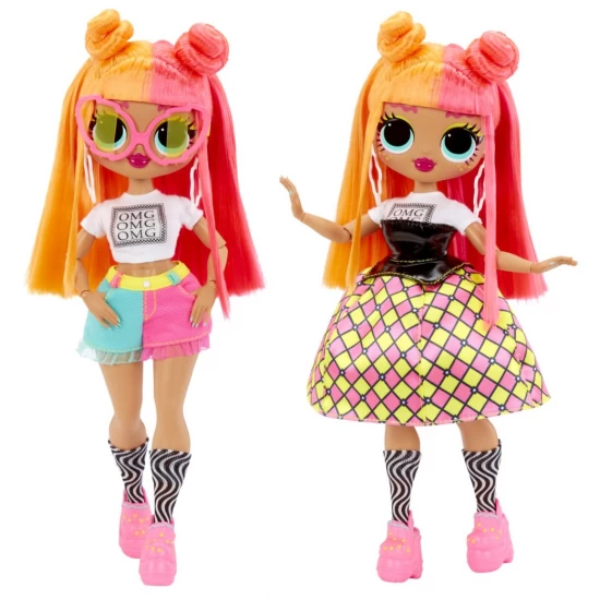 Papusa fashionista cu accesorii L.O.L. Surprise! OMG Neonlicious Papusa fashionista cu accesorii L.O.L. Surprise! OMG Neonlicious
