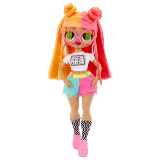 Papusa fashionista cu accesorii L.O.L. Surprise! OMG Neonlicious Papusa fashionista cu accesorii L.O.L. Surprise! OMG Neonlicious