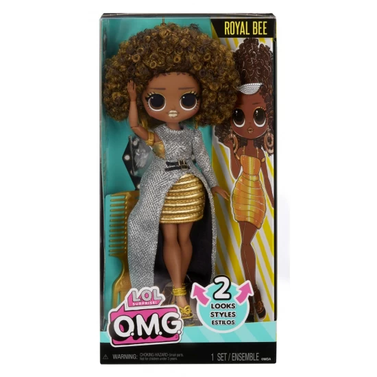Papusa fashionista cu accesorii L.O.L. Surprise! OMG Royal Bee Papusa fashionista cu accesorii L.O.L. Surprise! OMG Royal Bee