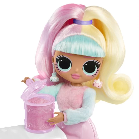 Set papusa cu accesorii L.O.L. Surprise! OMG Sweet Nails Candylicious Sprinkles Shop Set papusa cu accesorii L.O.L. Surprise! OMG Sweet Nails Candylicious Sprinkles Shop