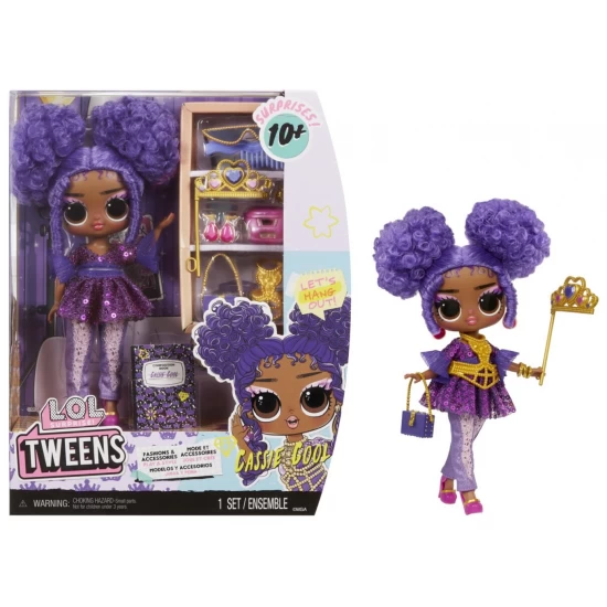 Papusa fashionista Cassie Cool cu surprize L.O.L. Surprise! Tweens Papusa fashionista Cassie Cool cu surprize L.O.L. Surprise! Tweens