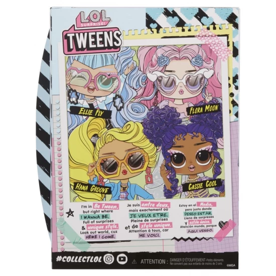 Papusa fashionista Ellie Fly cu surprize L.O.L. Surprise! Tweens