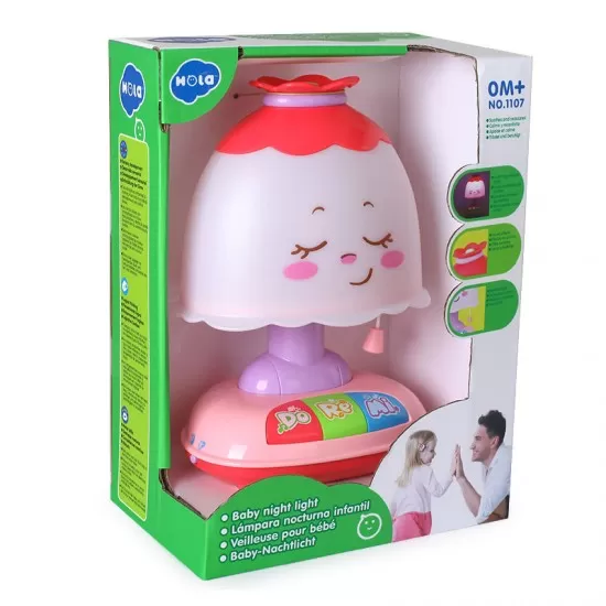 Lampa de veghe cu lumini si sunete Lampa de veghe cu lumini si sunete