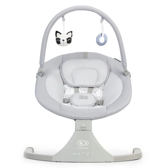 Leagan electric pentru bebelusi Kinderkraft Luli 2 in 1 Grey Leagan electric pentru bebelusi Kinderkraft Luli 2 in 1 Grey