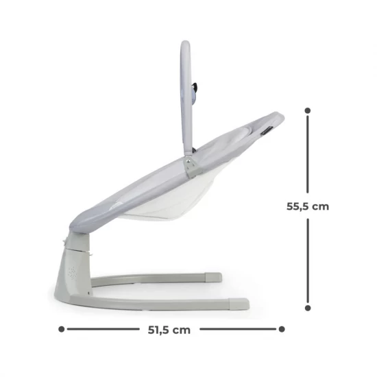 Leagan electric pentru bebelusi Kinderkraft Luli 2 in 1 Grey Leagan electric pentru bebelusi Kinderkraft Luli 2 in 1 Grey