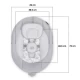 Leagan electric pentru bebelusi Kinderkraft Luli 2 in 1 Grey Leagan electric pentru bebelusi Kinderkraft Luli 2 in 1 Grey