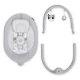 Leagan electric pentru bebelusi Kinderkraft Luli 2 in 1 Grey Leagan electric pentru bebelusi Kinderkraft Luli 2 in 1 Grey
