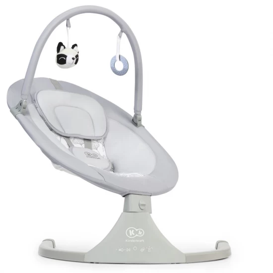 Leagan electric pentru bebelusi Kinderkraft Luli 2 in 1 Grey Leagan electric pentru bebelusi Kinderkraft Luli 2 in 1 Grey