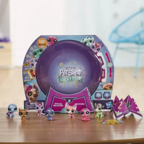 Set 7 figurine Littlest Pet Shop animalute norocoase - Bal de cristal Set 7 figurine Littlest Pet Shop animalute norocoase - Bal de cristal