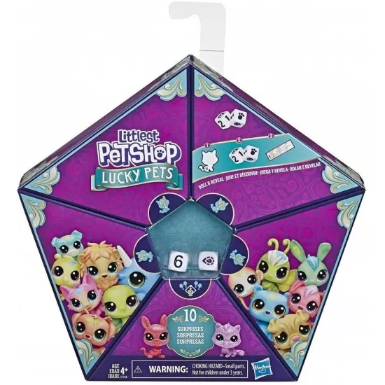 Set figurine Littlest Pets Shop - Echipa norocoasa