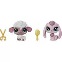 Salonul de frumusete cu doua animalute si accesorii Littlest Pet Shop