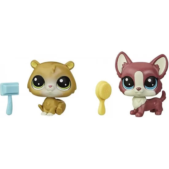 Salonul de frumusete cu doua animalute si accesorii Littlest Pet Shop