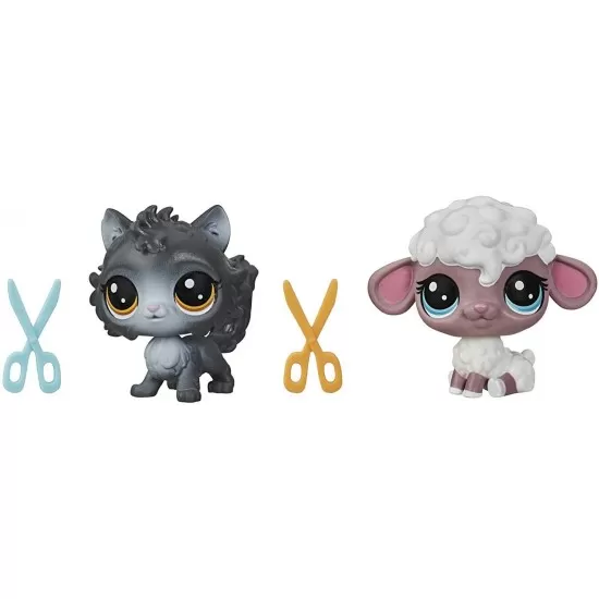 Salonul de frumusete cu doua animalute si accesorii Littlest Pet Shop