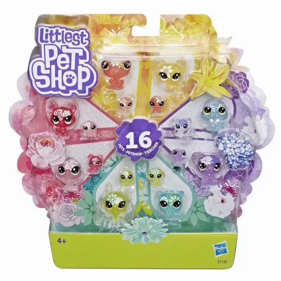 Set 16 figurine Littlest Pet Shop Floare Set 16 figurine Littlest Pet Shop Floare