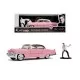 Masinuta metalica Cadillac Fleetwood 1955 cu figurina Elvis Presley Masinuta metalica Cadillac Fleetwood 1955 cu figurina Elvis Presley