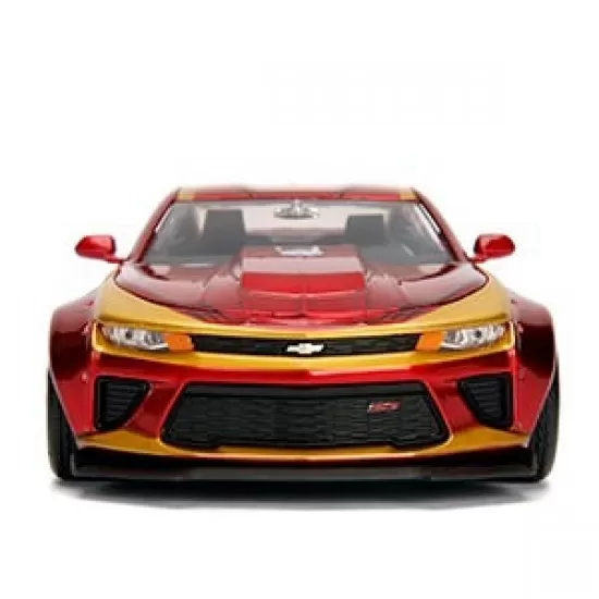 Macheta metalica Iron Man Chevy Camaro 2016 scara 1:24