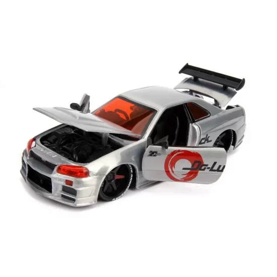 Macheta metalica Nissan Skyline GTR 2002 scara 1:24 Macheta metalica Nissan Skyline GTR 2002 scara 1:24
