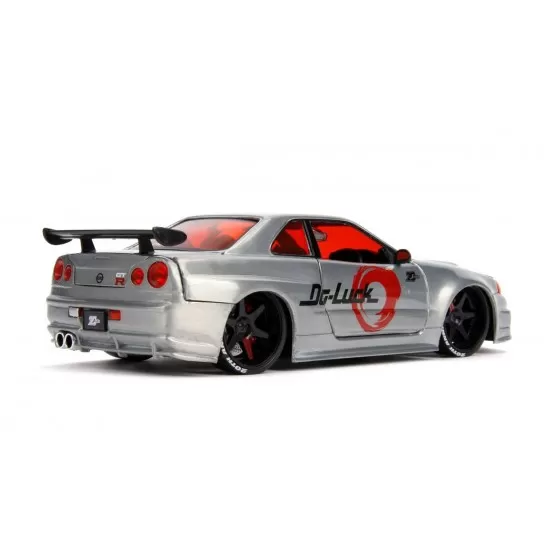 Macheta metalica Nissan Skyline GTR 2002 scara 1:24 Macheta metalica Nissan Skyline GTR 2002 scara 1:24