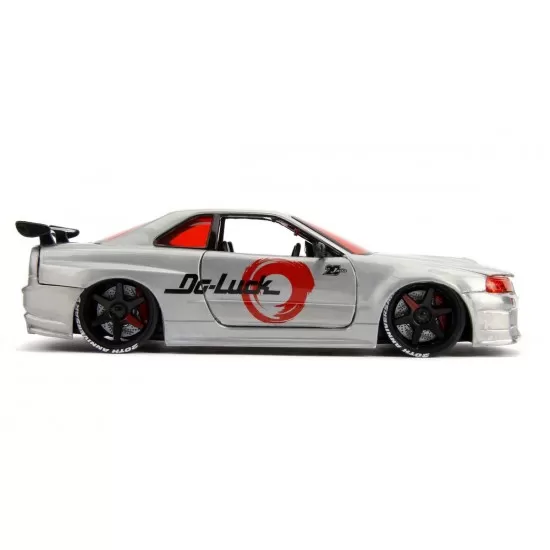 Macheta metalica Nissan Skyline GTR 2002 scara 1:24 Macheta metalica Nissan Skyline GTR 2002 scara 1:24