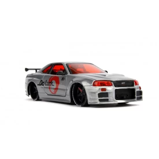 Macheta metalica Nissan Skyline GTR 2002 scara 1:24 Macheta metalica Nissan Skyline GTR 2002 scara 1:24