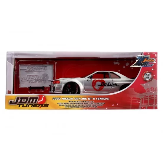 Macheta metalica Nissan Skyline GTR 2002 scara 1:24 Macheta metalica Nissan Skyline GTR 2002 scara 1:24