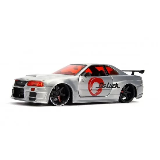 Macheta metalica Nissan Skyline GTR 2002 scara 1:24 Macheta metalica Nissan Skyline GTR 2002 scara 1:24