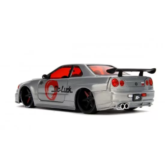 Macheta metalica Nissan Skyline GTR 2002 scara 1:24 Macheta metalica Nissan Skyline GTR 2002 scara 1:24