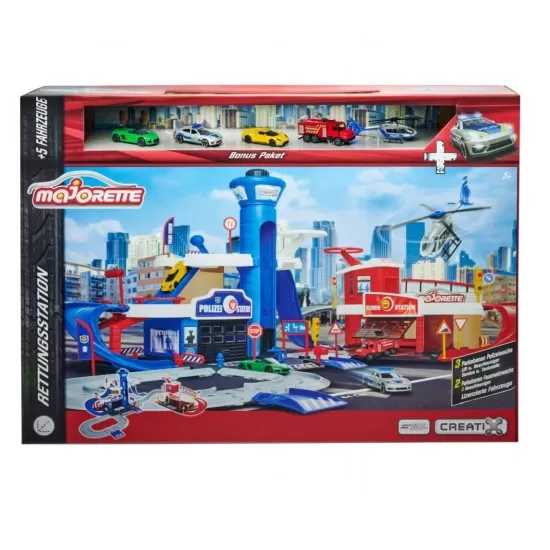 Set sectiile de salvare Majorette Creatix 