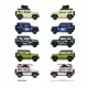 Set 5 masini din metal Majorette Suzuki Jimny 7.5 cm Set 5 masini din metal Majorette Suzuki Jimny 7.5 cm