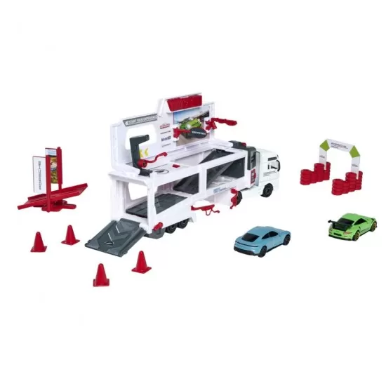 Sset camion Majorette MAN TGX Truck si 2 masinute Porsche Sset camion Majorette MAN TGX Truck si 2 masinute Porsche