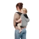 Marsupiu ergonomic Kinderkraft Adoree Mei Tai Grey Marsupiu ergonomic Kinderkraft Adoree Mei Tai Grey