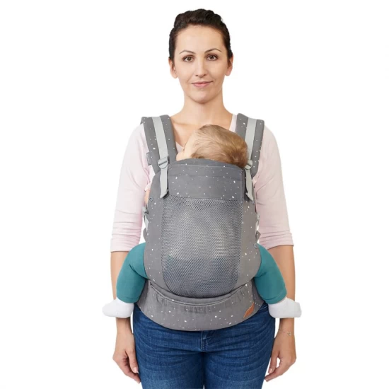 Marsupiu ergonomic Kinderkraft Huggy Grey Marsupiu ergonomic Kinderkraft Huggy Grey