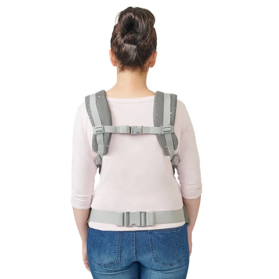 Marsupiu ergonomic Kinderkraft Huggy Grey Marsupiu ergonomic Kinderkraft Huggy Grey