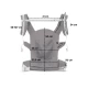 Marsupiu ergonomic Kinderkraft Huggy Grey Marsupiu ergonomic Kinderkraft Huggy Grey