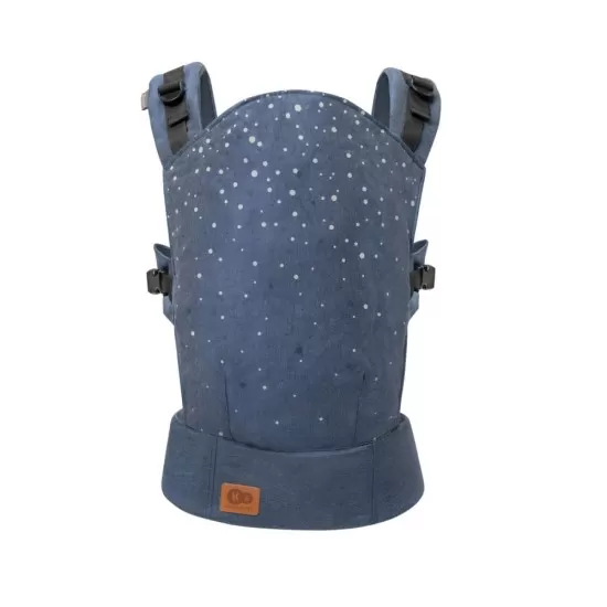 Marsupiu ergonomic Kinderkraft Nino, pana la 20 kg, Confetti Denim Marsupiu ergonomic Kinderkraft Nino, pana la 20 kg, Confetti Denim