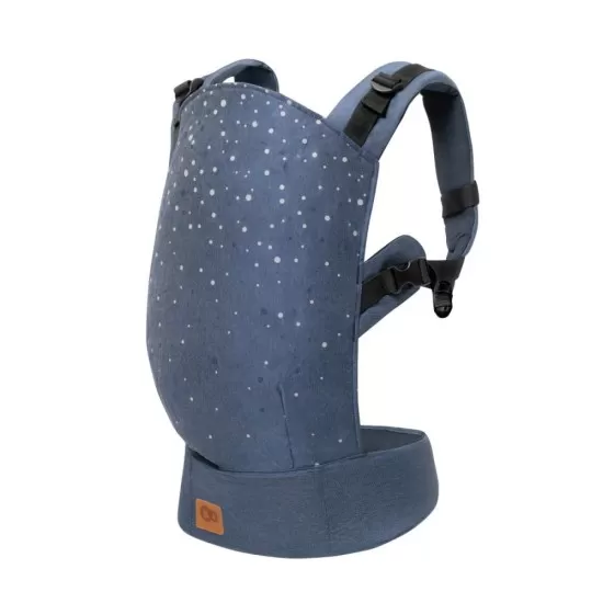 Marsupiu ergonomic Kinderkraft Nino, pana la 20 kg, Confetti Denim Marsupiu ergonomic Kinderkraft Nino, pana la 20 kg, Confetti Denim