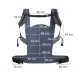Marsupiu ergonomic Kinderkraft Nino, pana la 20 kg, Confetti Denim Marsupiu ergonomic Kinderkraft Nino, pana la 20 kg, Confetti Denim