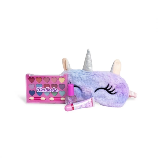 Set infrumusetare cu masca de dormit Martinelia Little Unicorn Set infrumusetare cu masca de dormit Martinelia Little Unicorn