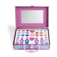 Trusa make-up in servieta de metal Martinelia Little Unicorn 