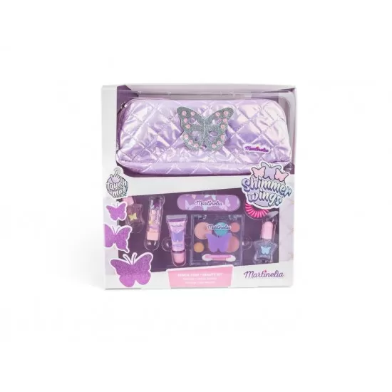 Trusa de infrumusetare cu penar Martinelia Shimmer Wings Trusa de infrumusetare cu penar Martinelia Shimmer Wings