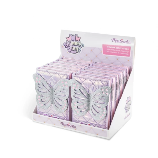 Trusa de machiaj in forma de carte Martinelia Shimmer Wings 