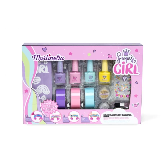Set lacuri de unghii si bratari Martinelia Super Girl 