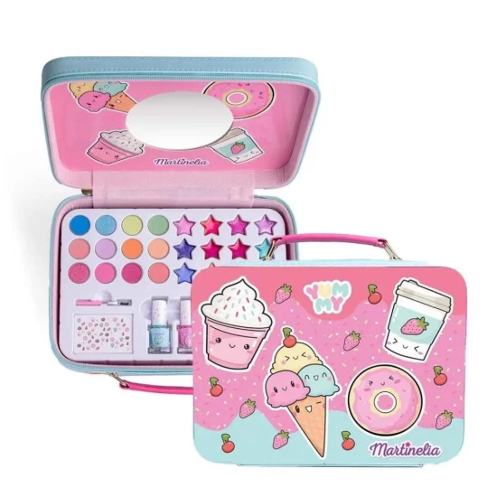Trusa mare completa de machiaj  pentru fetite Martinelia Yummy