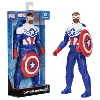 Figurina Captain America Marvel Avengers albastru deschis 24 cm